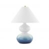Veioza LUX, Ceramica Albastra, Tesatura In, AIMEE