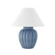 Veioze - Veioza LUX, Ceramica Albastra, Tesatura In, CLARENDON