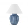 Veioza LUX, Ceramica Albastra, Tesatura In, CLARENDON