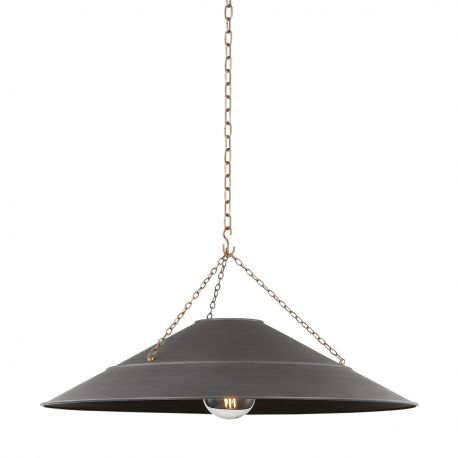Pendule, Lustre suspendate - Lustra suspendata, Metal, Vintage, Arcane 85cm