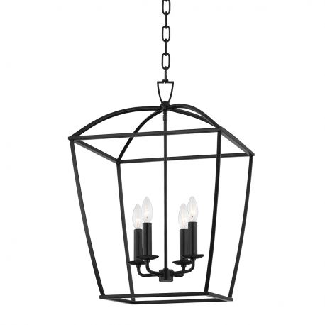 Pendule, Lustre suspendate - Lustra suspendata design felinar, Metal antic, BRYANT