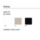 Fotolii - Set de 4 Scaune moderne de exterior / interior design premium SOLID LOUNGE CHAIR
