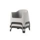 Fotolii - Set de 4 Scaune moderne de exterior / interior design premium SOLID LOUNGE CHAIR