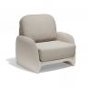 Fotoliu de exterior / interior design modern premium PEZZETTINA LOUNGE CHAIR