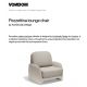Fotolii - Fotoliu de exterior / interior design modern premium PEZZETTINA LOUNGE CHAIR