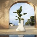 Ghiveci plante / Jardiniera de flori exterior / interior design modern premium MOMA MELLIZAS LOW