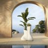 Ghiveci plante / Jardiniera de flori exterior / interior design modern premium MOMA MELLIZAS LOW
