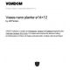 Ghivece - Vaza / Ghiveci de flori / plante / exterior / interior design modern premium VASES NANO PLANTER 14x12