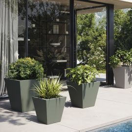 GHIVECI SQUARE CONE POT