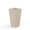  Ghiveci plante design decorativ modern interior / exterior HIGH SQUARE CONE mini 14x14x28cm
