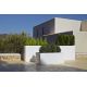 Ghivece - Jardiniera / Ghiveci plante design decorativ modern exterior / interior WALL 80x25x80cm