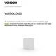 Ghivece - Jardiniera / Ghiveci plante design decorativ modern exterior / interior WALL 80x25x80cm