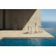 Bar lounge - Set de 4 Scaune inalte / Tabureti de bar exterior / interior design modern premium BROOKLYN COUNTER STOOL H-66cm