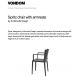Scaune - Set de 4 Scaune moderne cu brate de exterior / interior design premium SPRITZ CHAIR
