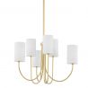 Candelabru 6 brate LUX contemporan Harlem