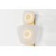 Aplice, corpuri de iluminat pentru pereti - Aplica de perete LED design LUX, Alabastru, Holmdel