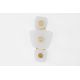 Aplice, corpuri de iluminat pentru pereti - Aplica de perete LED design LUX, Alabastru, Holmdel