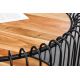 Masute Living - Masuta de cafea, Metal, Lemn, TRUE ELEMENTS 70cm