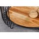 Masute Living - Masuta de cafea, Metal, Lemn, TRUE ELEMENTS 70cm