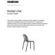 Scaune - Set de 4 Scaune de exterior / interior design modern premium BROOKLYN CHAIR