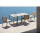 Scaune - Set de 4 Scaune moderne de exterior / interior design premium QUARTZ CHAIR