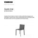 Scaune - Set de 4 Scaune moderne de exterior / interior design premium QUARTZ CHAIR