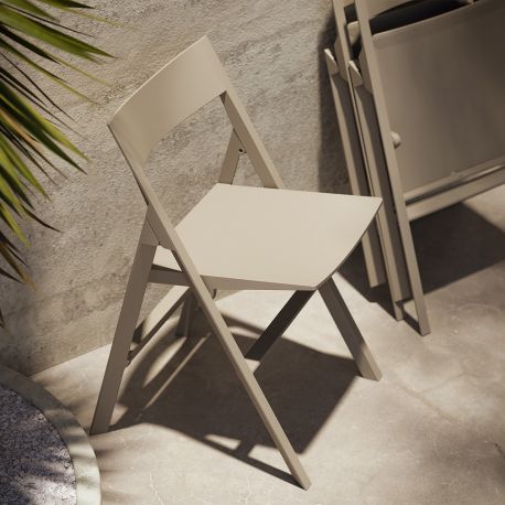 Scaune - Set de 4 Scaune pliabile moderne de exterior / interior design premium QUARTZ FOLDING CHAIR