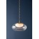 Pendule, Lustre suspendate - Lustra LED Suspendata, Sticla, Alabastru, Moore