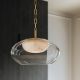Pendule, Lustre suspendate - Lustra LED Suspendata, Sticla, Alabastru, Moore