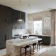Pendule, Lustre suspendate - Lustra LED Suspendata, Sticla, Alabastru, Moore