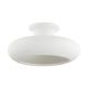 Plafoniera realizata manual din ceramica alba Annie
