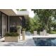 Ghivece - Ghiveci plante design decorativ modern exterior / interior JARDINIERE 80x30x30cm