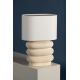 Veioze - Veioza, Lampa de masa din ceramica alba Ewing