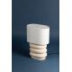 Veioze - Veioza, Lampa de masa din ceramica alba Ewing