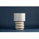 Veioze - Veioza, Lampa de masa din ceramica alba Ewing