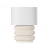 Veioza, Lampa de masa din ceramica alba Ewing