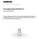 Masa de exterior / interior design modern premium PEZZETTINA TABLE 90x90x73