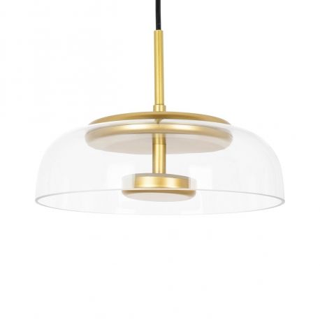 Pendule, Lustre suspendate - Lustra suspendata LED, Metal, Sticla, Eden