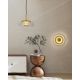 Pendule, Lustre suspendate - Lustra suspendata LED, Metal, Sticla, Eden