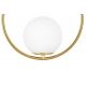 Pendule, Lustre suspendate - Lustra design miminalist, Metal auriu, Glob Sticla, AURELIA 25