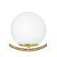 Pendule, Lustre suspendate - Lustra design miminalist, Metal auriu, Glob Sticla, AURELIA 25