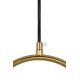 Pendule, Lustre suspendate - Lustra design miminalist, Metal auriu, Glob Sticla, AURELIA 25