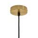 Pendule, Lustre suspendate - Lustra design miminalist, Metal auriu, Glob Sticla, AURELIA 25