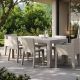 Mese - Masa dining de exterior / interior design modern premium JUT TABLE 180x90cm