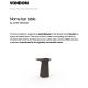 Masa de bar exterior / interior design modern premium MOMA BAR TABLE