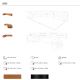Coltare - Coltar 5 locuri, Functia Relax, Sezlong Stanga, Cowhide maro