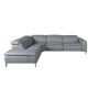 Coltare - Coltar 5 locuri, Functia Relax, Sezlong Stanga, Cowhide gri