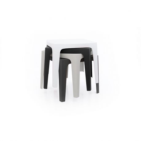 Mese - Set de 4 Mese moderne de exterior / interior design premium SOLID TABLE