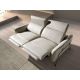 Canapele - Canapea 3 locuri design italian, Functia Relax, Cowhide sand