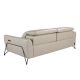 Canapele - Canapea 3 locuri design italian, Functia Relax, Cowhide sand